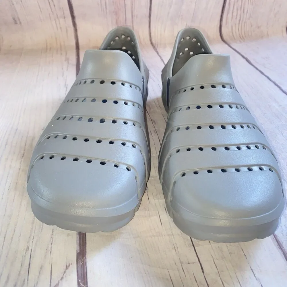 Sperry Water Shoes Slip On Gray Mens 10 Boat Beach EVA